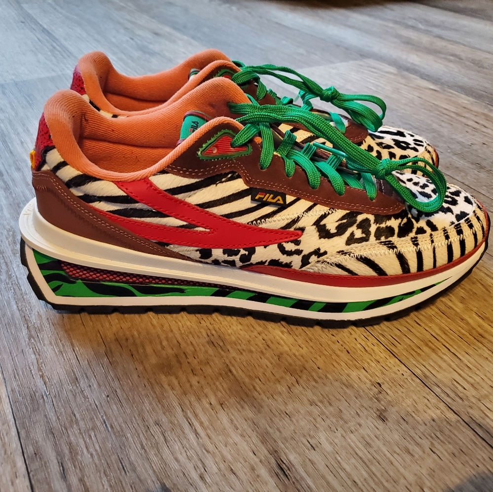 Fila Renno Zero Animal Lifestyle Sneakers Shoes Women's Size 11/Men's Size 9.5 - Picture 2 of 10